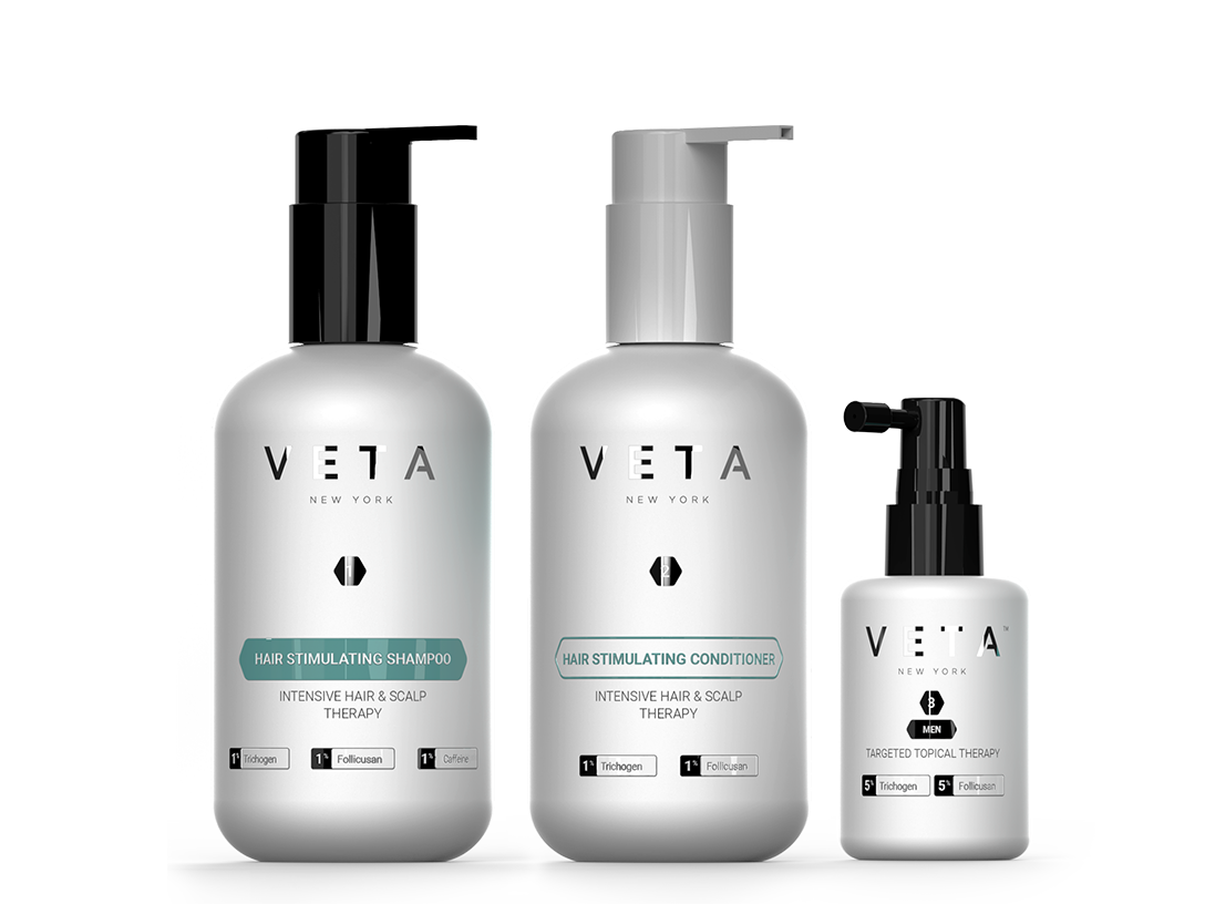 Veta 3-Step Hair Growth System For Men