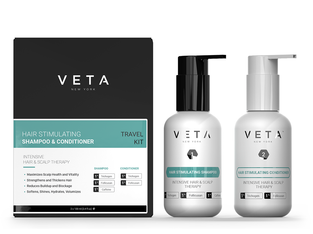 Veta Shampoo & Conditioner Travel Kit (2x 100 ml)